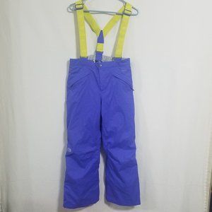 North Face Womens XS Purple Ski Snow Bibs Overalls Snowboard Snowsuit Jumpsuit